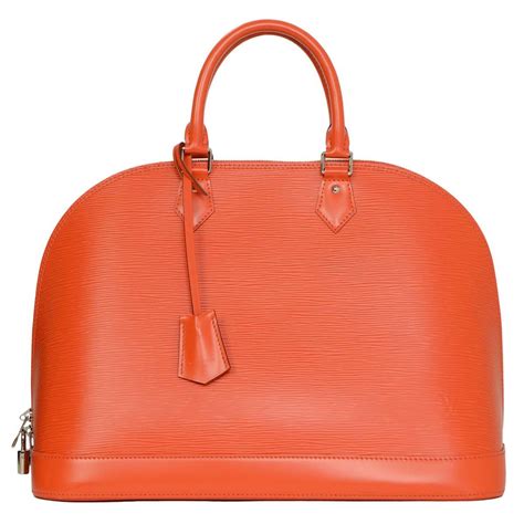 louis vuitton epi orange